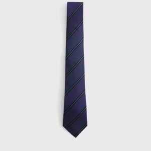 Abercrombie & Fitch Collins Navy Stripe Tie